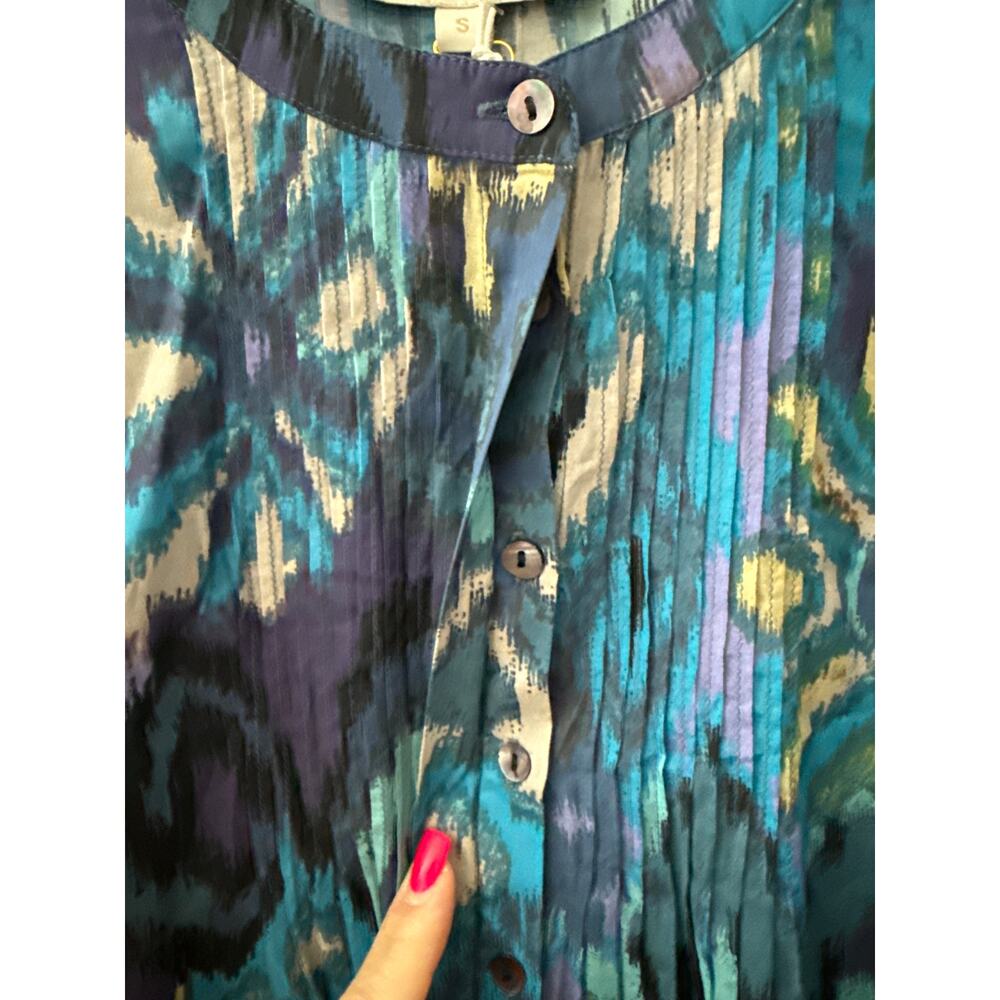 Love The Label‎ Lavina Top Symphonic Ikat Print Size Small - Picture 6 of 10